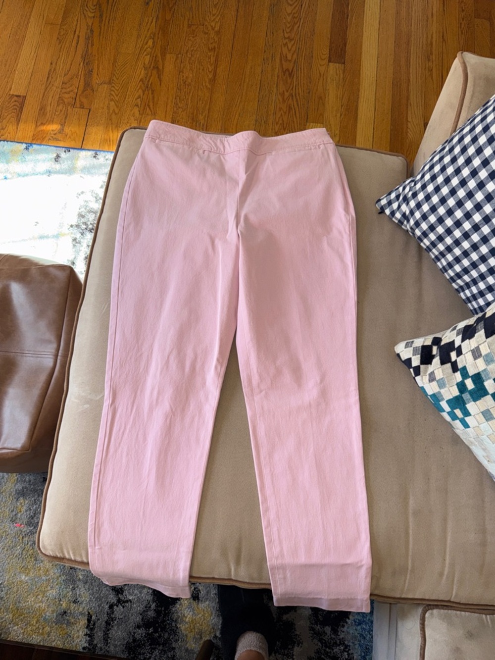 Talbots Pink Chatham Curvy Pants